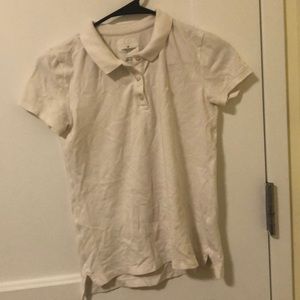 White polo American eagle xs